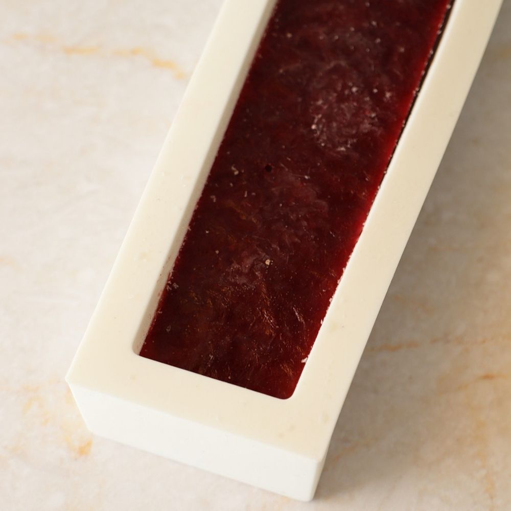 Montage avec l'insert fruits rouges